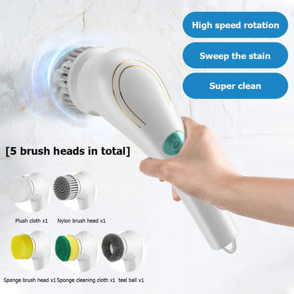 Multifunctional Electric Cleaning Brush usb charging - 60 Off Store